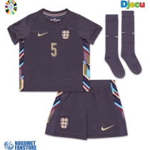 Engleska John Stones #5 Gostujuci Dres za djecu EP 2024 Kratak Rukav (+ Kratke hlače)